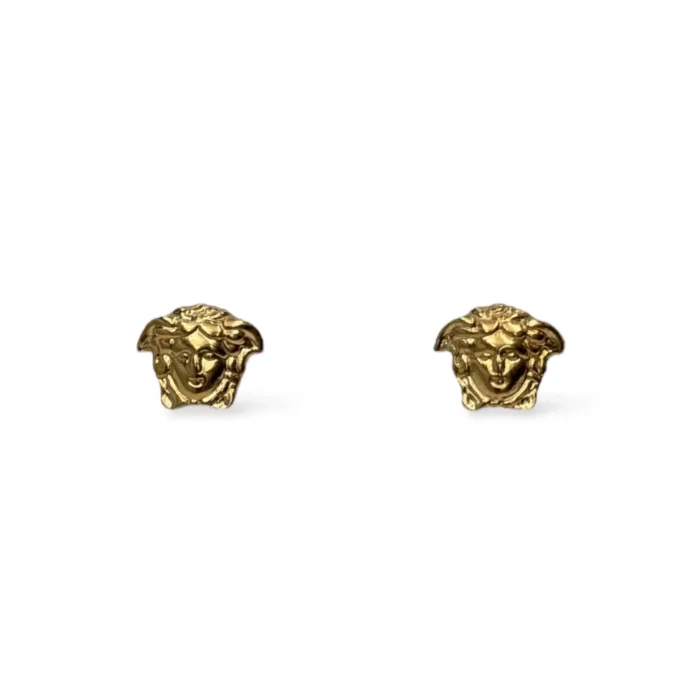 Pendientes Acero Medusa Cara