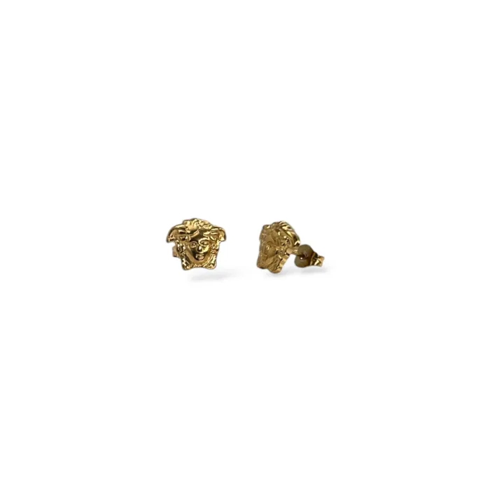 Pendientes Acero Medusa Cara - Imagen 2