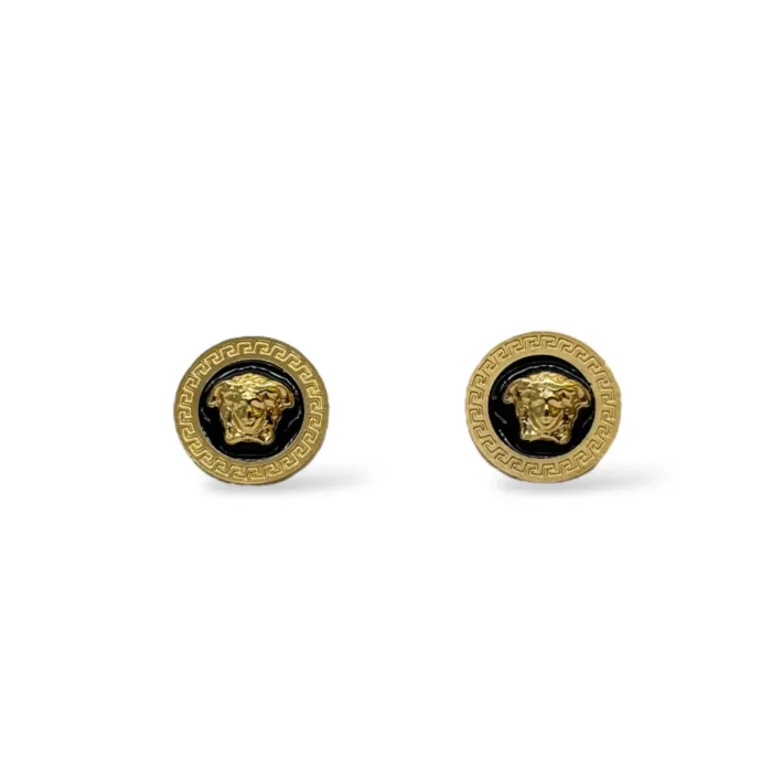 Pendientes Acero Medusa Circulo