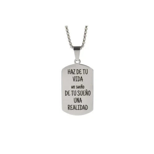 chapa militar grabable 1